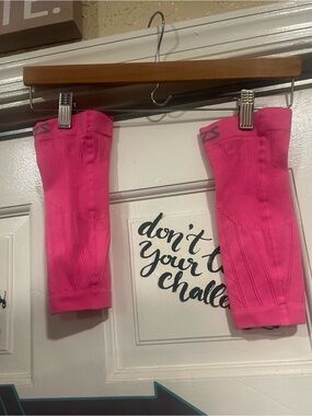 Women's Hot Pink Compression Calf Sleeves by zensah